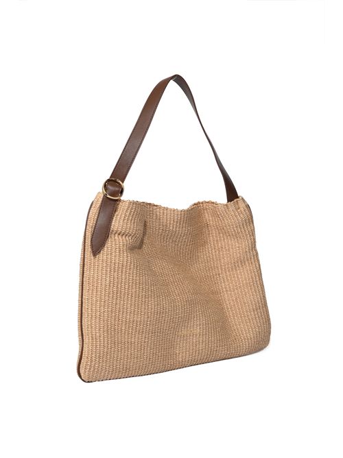 Borsa Todo Zanzibar Small a spalla in tessuto e pelle ORCIANI | B02195 ZNZBIS